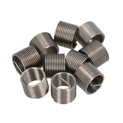 Screws City (M10 x 1.5mm x 3D) Helicoil Wire Repair Inserts A2