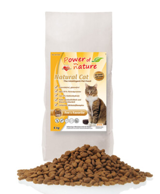 6 kg Power of Nature Fees Favorite Katzenfutter Trockenfutter getreidefrei 