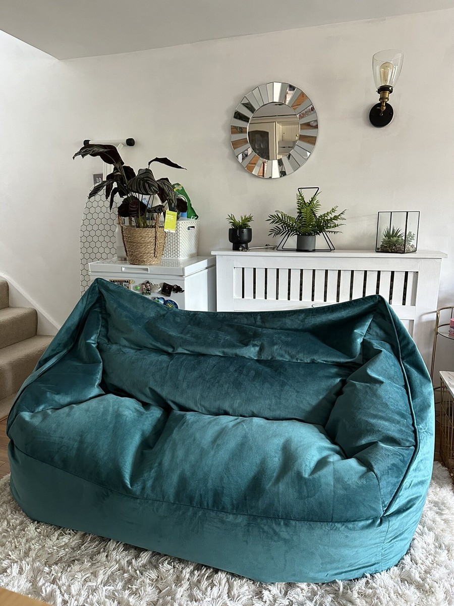 Two Seater Bean Bag Chair For Two Adults MAXYOYO Bean Bag Chair