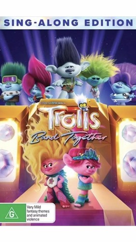 Trolls Band Together Sing-Along Edition DVD : NEW