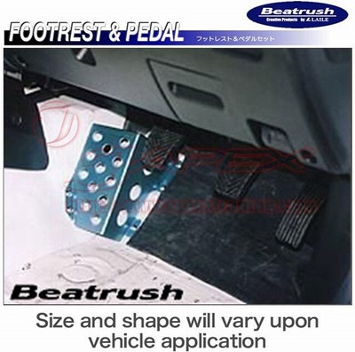 LAILE Beatrush Driver's Footrest for MITSUBISHI MIRAGE CJ4A S43051DR