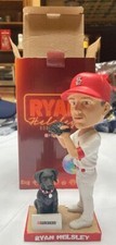 RYAN HELSLEY PURINA PUP BOBBLEHEAD NEW IN BOX SGA 5/6/23 ST. LOUIS CARDINALS