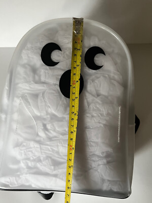 Clear Ghost Backpack Mad Engine Bag Viral TikTok Halloween  display picture 3
