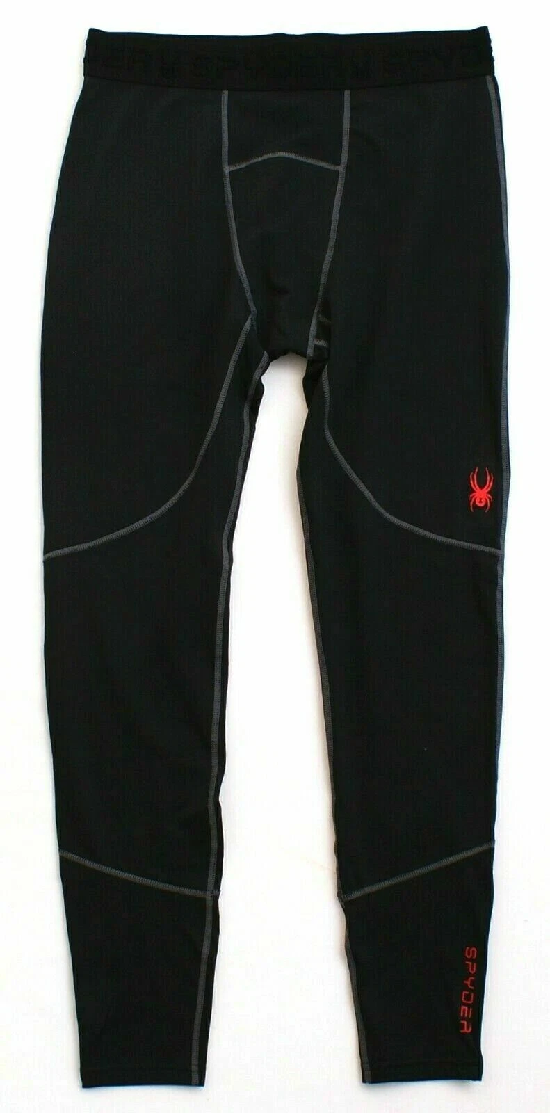 Spyder Active ProWeb Black Stretch Baselayer Small Pants Tights Men's NWT $78