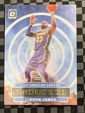 2019-20 Panini Donruss Optic Basketball T-Minus 3,2,1 #9 Lebron James Lakers 