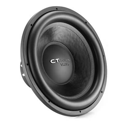 CT Sounds TROPO-18-D4 1300 Watt Max Power 18 Inch Car Subwoofer - Dual 4 Ohm