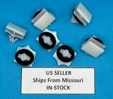 (Pack of 7) Rocker Panel Molding Retainer Clips Special Pins for Ford Mustang