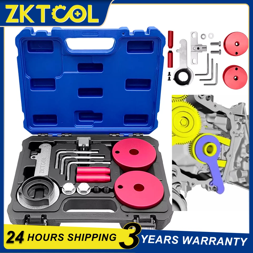 ZKTOOL Diesel Engine Timing Tool Set For Ford Transit Tourneo 2.0 TDCi Ecoblue 2018