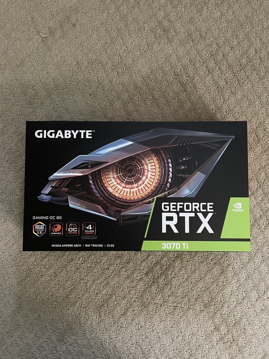 GIGABYTE GeForce RTX 3070 Ti GAMING OC 8GB GDDR6X Graphics GIGABYTE GeForce RTX 3070 Ti GAMING OC 8GB GDDR6X Graphics
