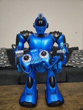 Robosapien V2 Blue   Rewired  Fully Working W/ Remote