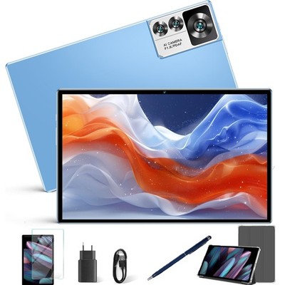 2026 Neuest Tablet 10.1 Zoll Android 15 22GB RAM+256GB 5G WiFi Bluetooth 8 Core