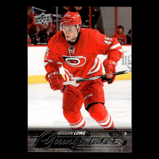 Keegan Lowe Rookie #246 2015 Upper Deck Young Guns Carolina Hurricanes Hockey NM
