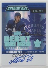 2019 Credentials Debut Ticket Access Autos 92/299 Tier 1 Ilya Mikheyev Auto td8