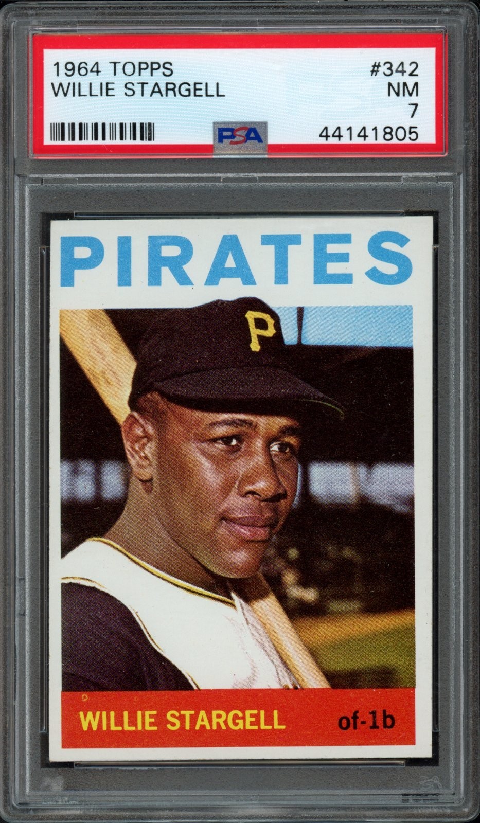 1964 Topps Willie Stargell 342 PSA 7 NM Pittsburgh Pirates HOF