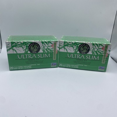 2x Triple Leaf Tea Diet Herbal Tea-Ultra Slim 20 Bag Exp. 03/2028