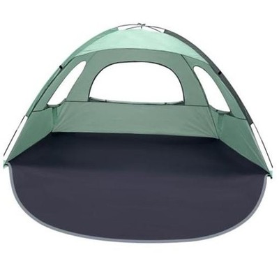 Beach Tent Anti-UV Portable Sun Shade Shelter for 3/4/6/8 Person, Extendable