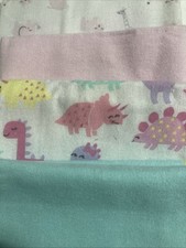 4 Pack Receiving Baby Blankets Animals, Stripes , Pink 26 X 26 NWOT