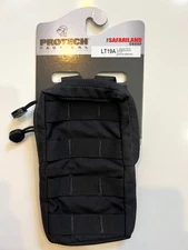 Protech Tactical Safariland BLACK LT19A 4x8 Utility Pouch Molle Vertical NEW