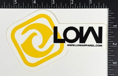 Low Apparel Clothing 2000er Original Vintage NOS Skateboard Skate Surf Sticker