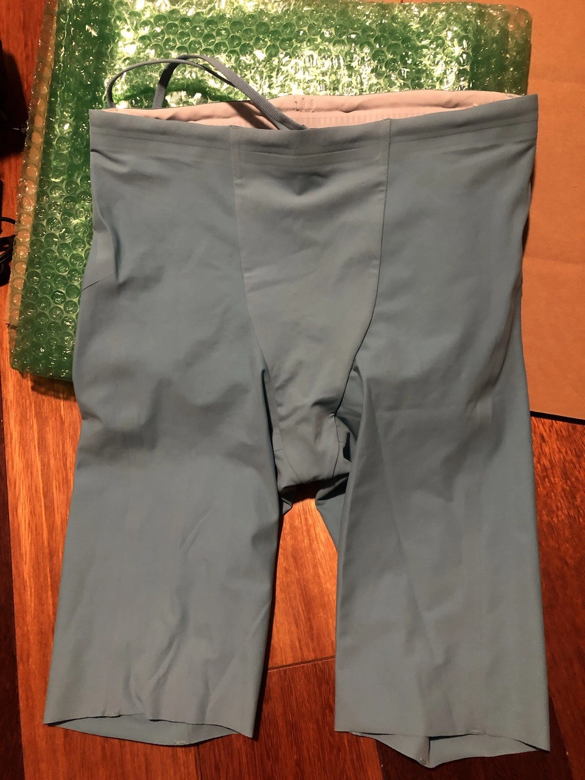 Lululemon Deep Determination Swim Short 10" Size M Medium Light Blue