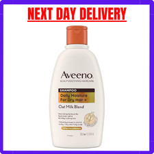Aveeno hydrating oat milk scalp soothing shampoo for dry hair 300ml