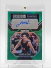 JARED MCCAIN 2023-24 PRIZM DRAFT SENSATIONAL SIGNATURES GREEN AUTO Q1300