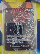 St. Ethanbaron V. Nusjuro (Alternate Art) OP13-080 Carrying On His Will Foil