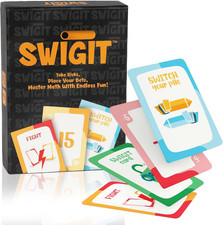 Math Card Game   Fun  Educational Math Games for Kids, Teens  Adults Ages 8  