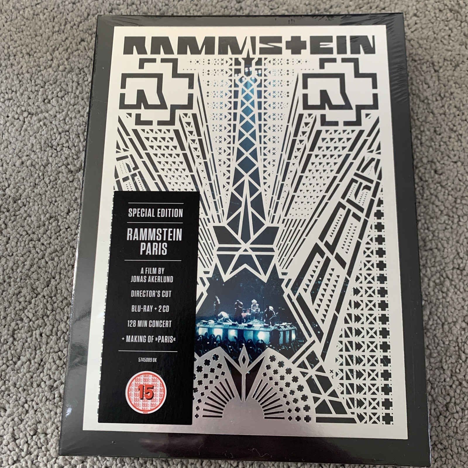 Paris by Rammstein (CD & Blu-ray, 2017) New Sealed
