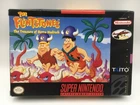 Super Nintendo SNES 1994 - The Flintstones: Treasure of Sierra Madrock w/ Manual
