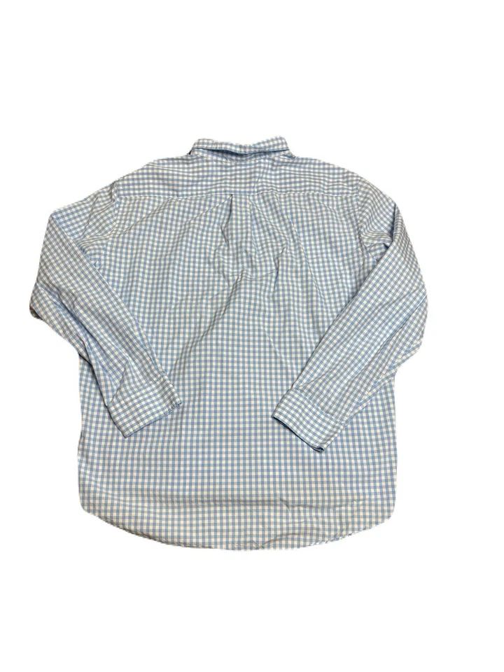 Camisa Vineyard Vines Para Hombres XL Azul Cuadros Guinga Calce Clásico Tucker Abotonada Foto 2 de 4