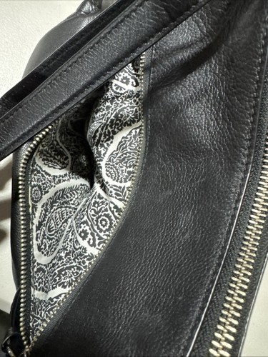 Vera Bradley Leather Handbag / Black - Picture 6 of 10