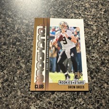 2024 Rookies & Stars #TC-DBS Drew Brees Touchdown Club New Orleans Saints