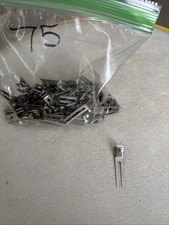 Vintage Two Prong Metal Hair Clips Lot Of 75