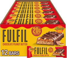 Chocolate Peanut Butter Flavored Protein Bar Made with Reese'S Peanut Butter,...