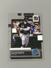 2022 Panini Chronicles Clearly Donruss Gavin Sheets RC Card #61 White Sox