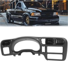 S10 Blazer Radio Bezel 1998-2002 Dash Trim Black Single