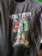 Voltron 4x T Shirt Cartoon 80s Kids Adults