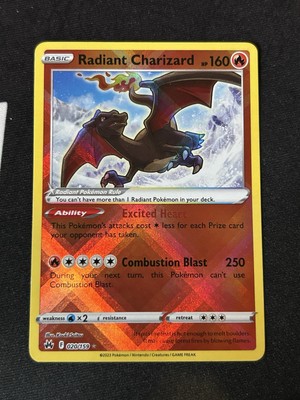 Radiant Charizard 020/159 Crown Zenith Holo