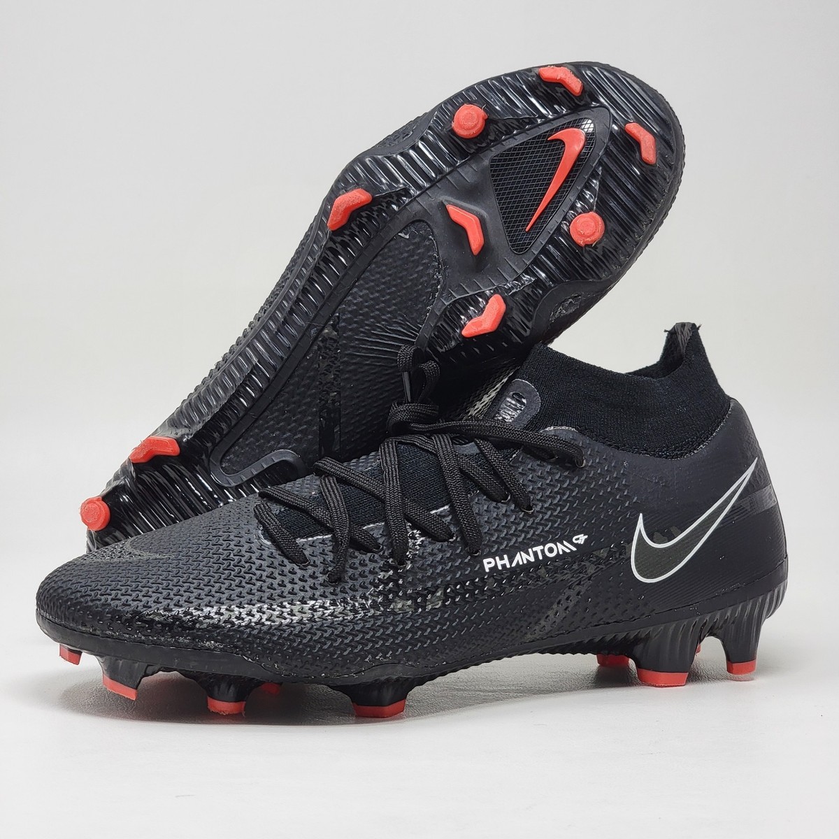 NIKE ファントムGT Nike Phantom GT2 Pro DF FG Men's Size 5.5 Black Red White DC0759