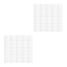 100Pcs Double Sided Reusable Cd Storage Sleeves in White PP for Disc Organizer