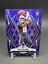 2025 Panini Phoenix - Rookies Kyle Williams #163 Purple Hyper /249 (RC)