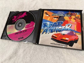 Road Avenger Sega Mega CD Complete With Manual (PAL)