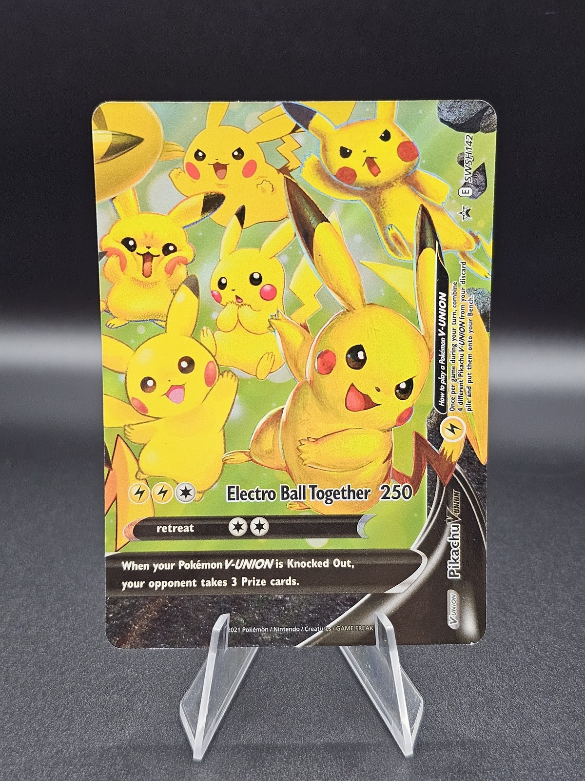 Pikachu V-Union #SWSH142 SWSH: Sword & Shield Promo Cards Near Mint or Better