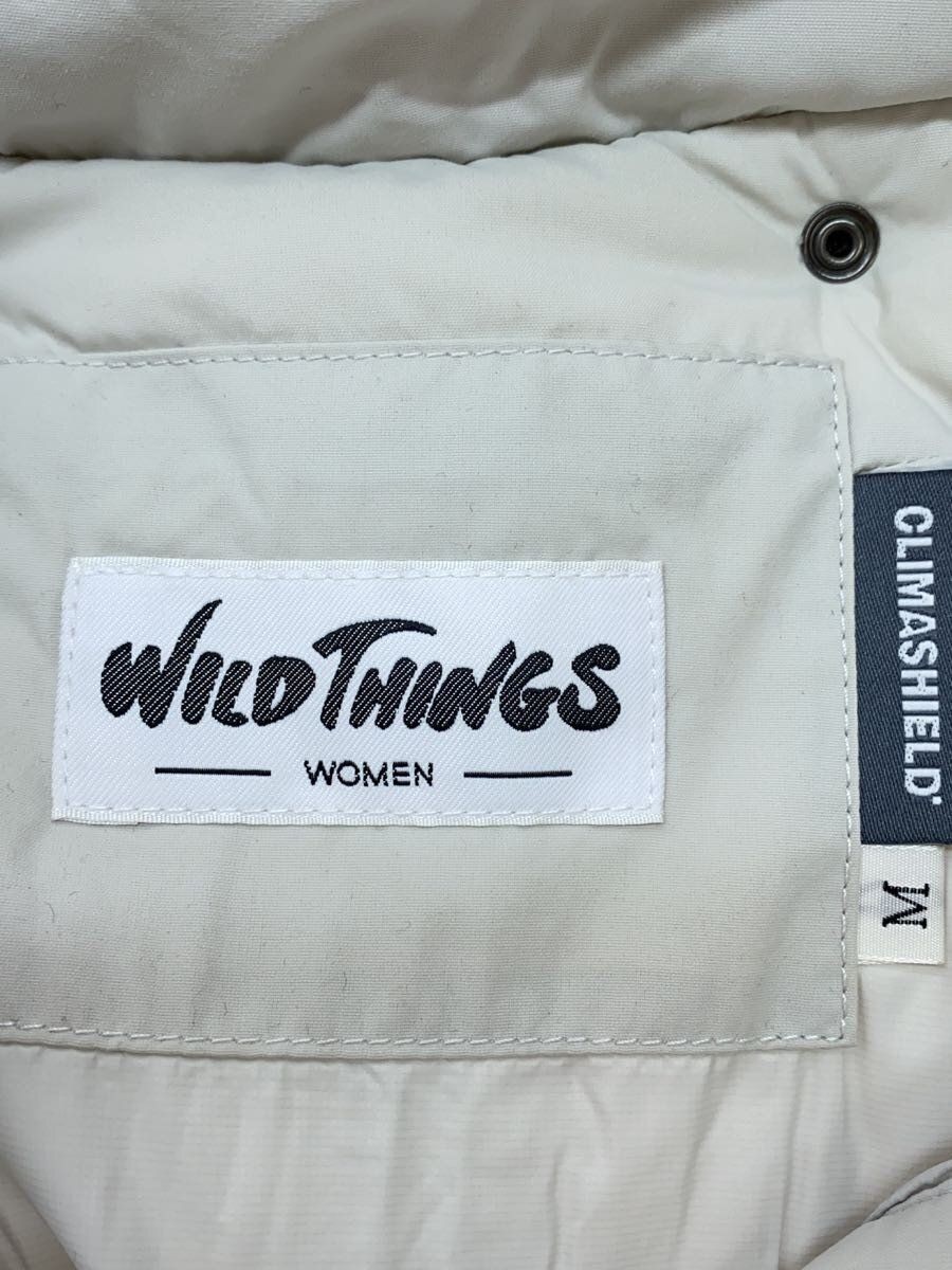 WILDTHINGS Down Jacket M Nylon GRY WTW22104SN Used - image 3