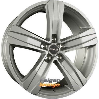 4x MAK STONE 5 Silver 7,5x18 ET60 5x118