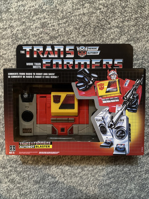 Hasbro Transformers G1 Reissue Walmart Autobot BLASTER Action Figure