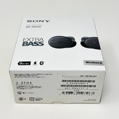 SONY WF-XB700 Black EXTRA BASS Wireless Stereo Headset IPX4