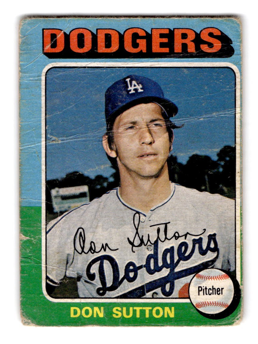 Don Sutton #220 Baseball Cards 1975 O Pee Chee trading card — raw and PSA graded price guide