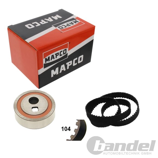 Mapco Zahnriemensatz Passend FüR CitroËN Ax Berlingo Bx C15 Saxo Zx Peugeot 106-image